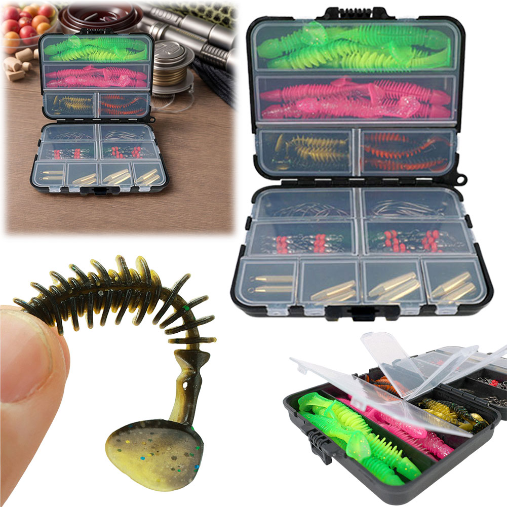 Fishing Hook Box - T Tail Fishing Lure Accessories Set