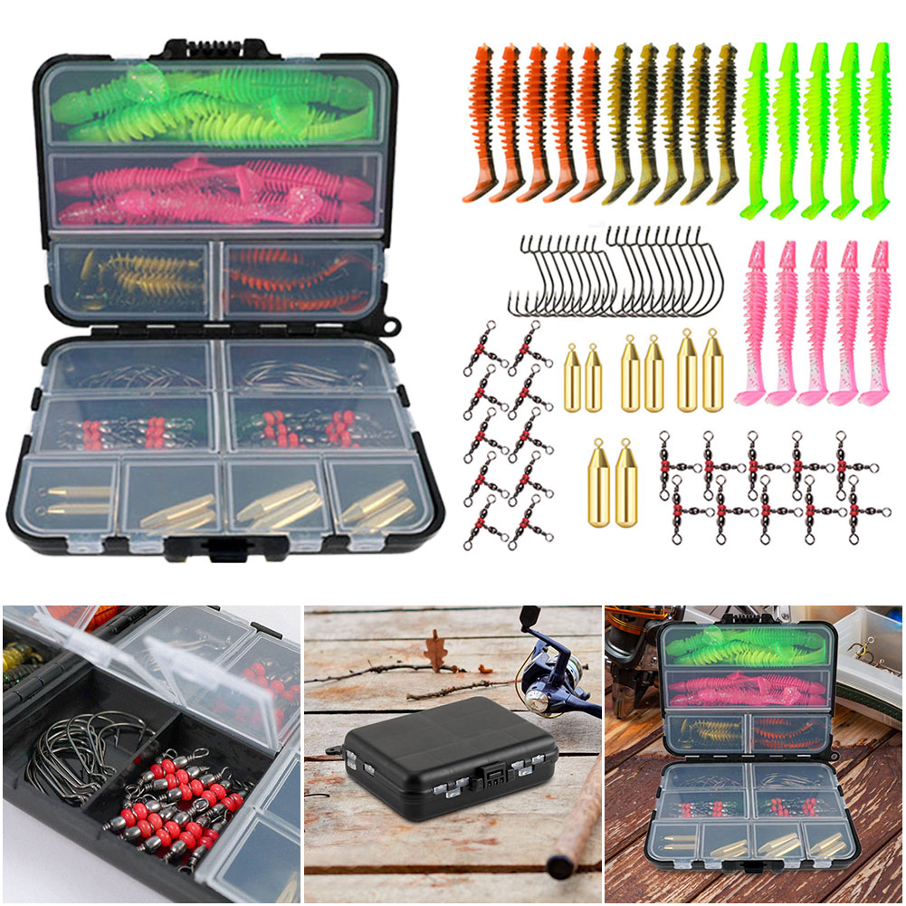T Tail Fishing Lure Accessorie - Fishing Hook Box 评论和价格
