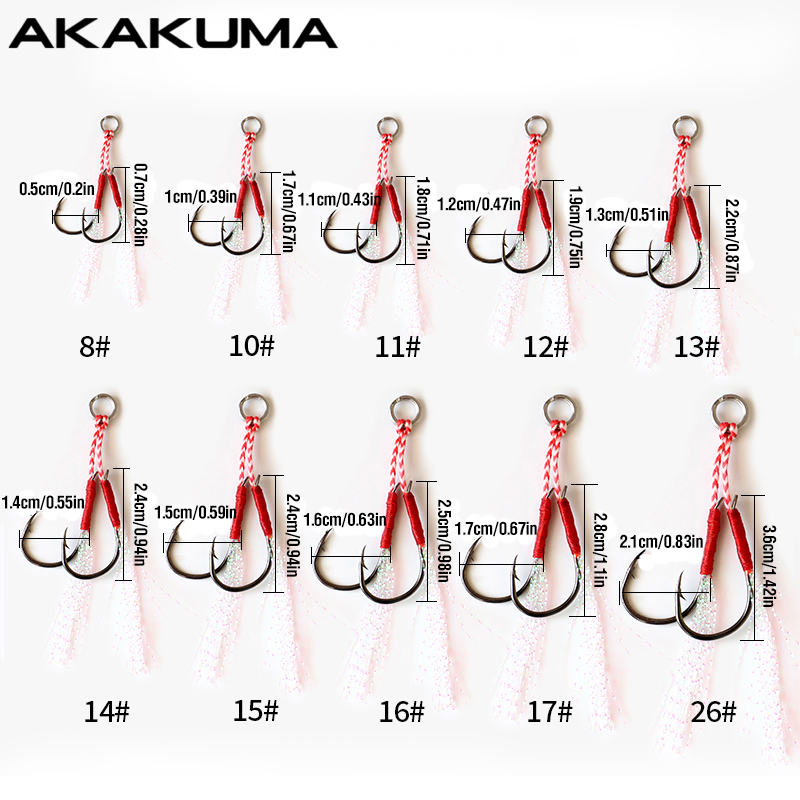 10Pcs Fishing Hooks Single Hoo - Fishing Hook Assortment 评论和价格
