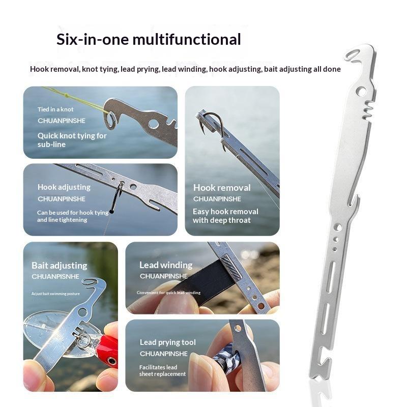 Hot Sale 6 In 1 Stainless Stee - Fishing Hook Remover 评论和价格